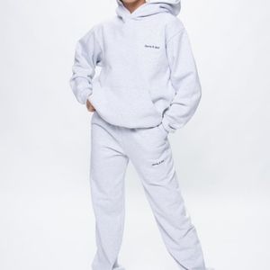 Sporty & Rich Grey Sweatsuit